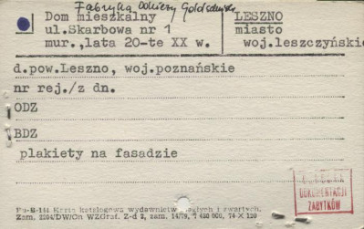 Fabryka Odzieży, skan 1