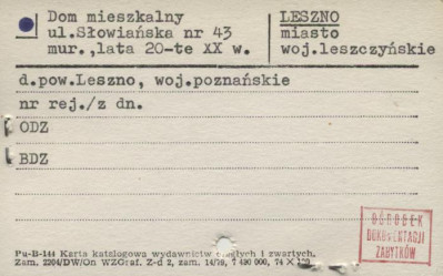 dom, skan 1