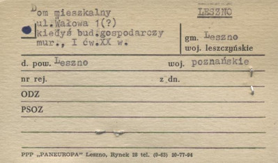 dom mieszkalny kiedyś budynek gospodarczy, skan 1