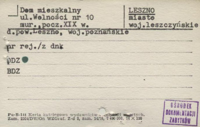 dom, skan 1
