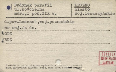 budynek parafii, skan 1