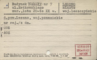 budynek szkoły nr 7, skan 1