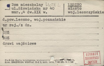 dom mieszkalny, hotel, skan 1