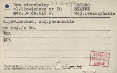 dom mieszkalny, dom noclegowy, skan 1