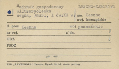 budynek gospodarczy, skan 1