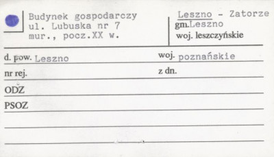 budynek gospodarczy, skan 1
