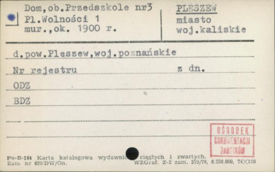 dom, ob. przedszkole nr 3, skan 1