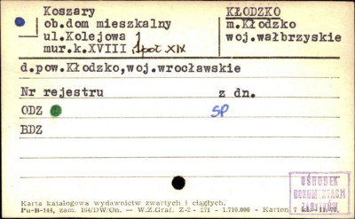 koszary, ob. dom mieszkalny, skan 1