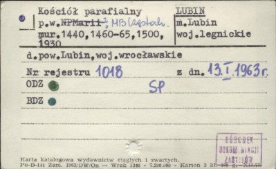 kościół par. pw. Matki Boskiej Częstochowskiej, skan 1