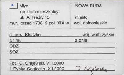 młyn, ob. dom mieszkalny, skan 1