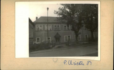 klasztor franciszkanów, ob. szkoła rolnicza, skan 2