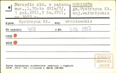 skrzydło płd. w pałacu, skan 1
