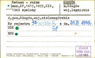 ratusz - ruina, skan 1