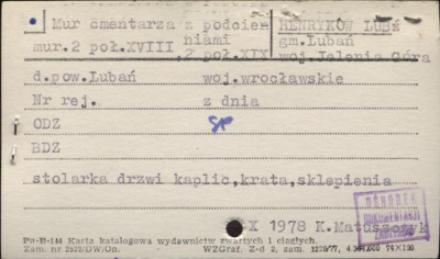 mur cmentarza z podcieniami, skan 1