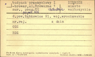 budynek przemysłowy I (chłodnia)- browar, skan 1