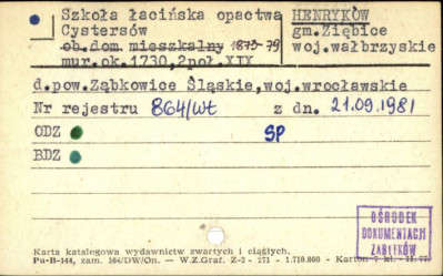 szkoła łacińska opactwa cystersów, skan 1