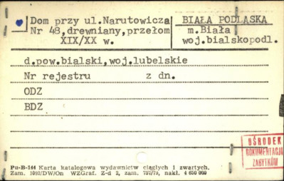 dom, skan 1