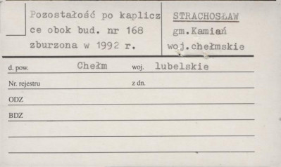 pozostałość po kapliczce, skan 1