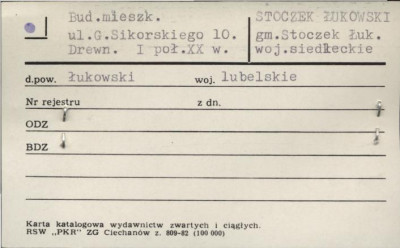 budynek mieszkalny, skan 1