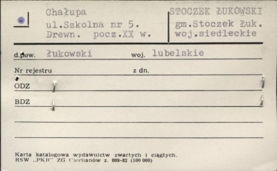 chałupa, skan 2