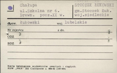 chałupa, skan 2