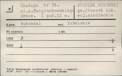 chałupa, skan 1