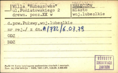 willa Kubaszówka, skan 1