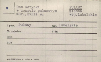 Dom Gotycki, skan 1