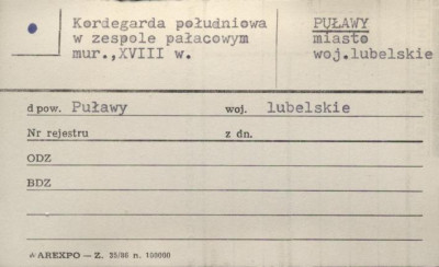 kordegarda południowa, skan 1