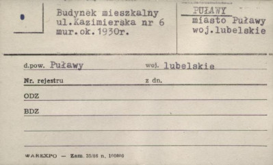 budynek mieszkalny, skan 1