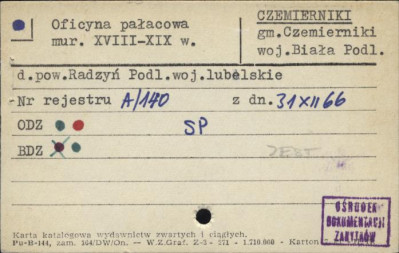 oficyna pałacowa, skan 1