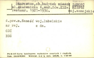 starostwo, ob. budynek mieszk., skan 1