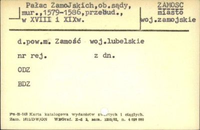 pałac zamojskich, ob. sądy, skan 1