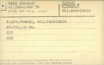 młyn zbożowy, skan 1