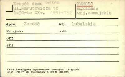 zespół domu, garaż, skan 1