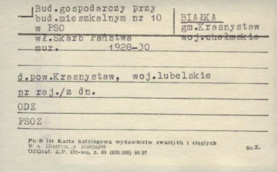budynek gospodarczy, skan 1