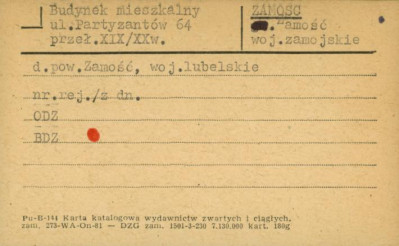 budynek mieszkalny, skan 1