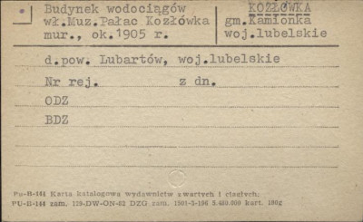 budynek wodociągów, skan 1