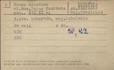 brama wjazdowa, skan 1