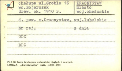 chałupa, skan 1