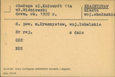 chałupa, skan 1