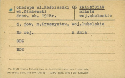 chałupa, skan 1