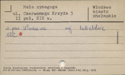 mała synagoga, skan 1