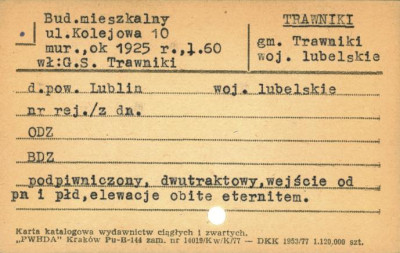 budynek mieszkalny, skan 1