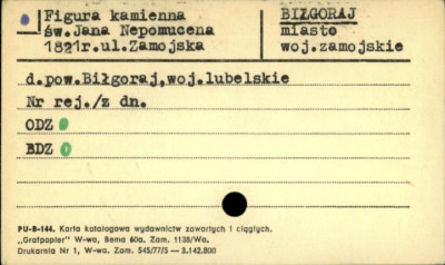 figurka św. Jana Nepomucena, skan 1