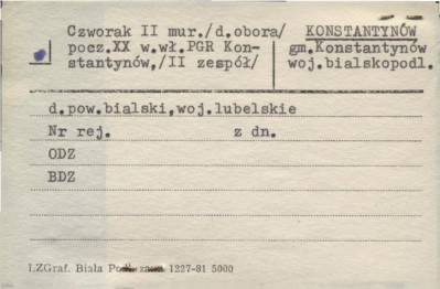czworak II (d. obora), skan 1