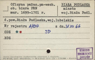 oficyna pałac. pn-wsch., ob. biura PRN, skan 1