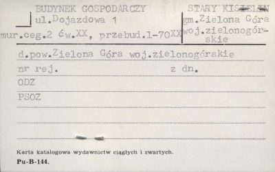 budynek gospodarczy, skan 1