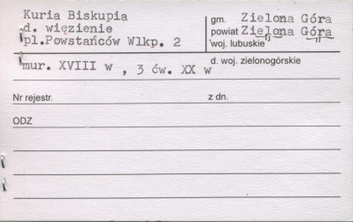 kuria biskupia, skan 1