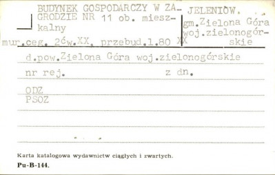 budynek gospodarczy, ob. mieszkalny, skan 1